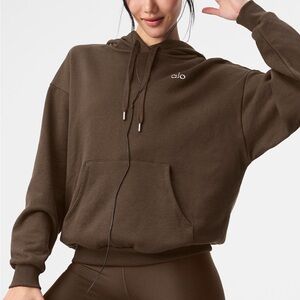 Brand New with Tags! Alo Accolade Hoodie-Espresso-Size XL